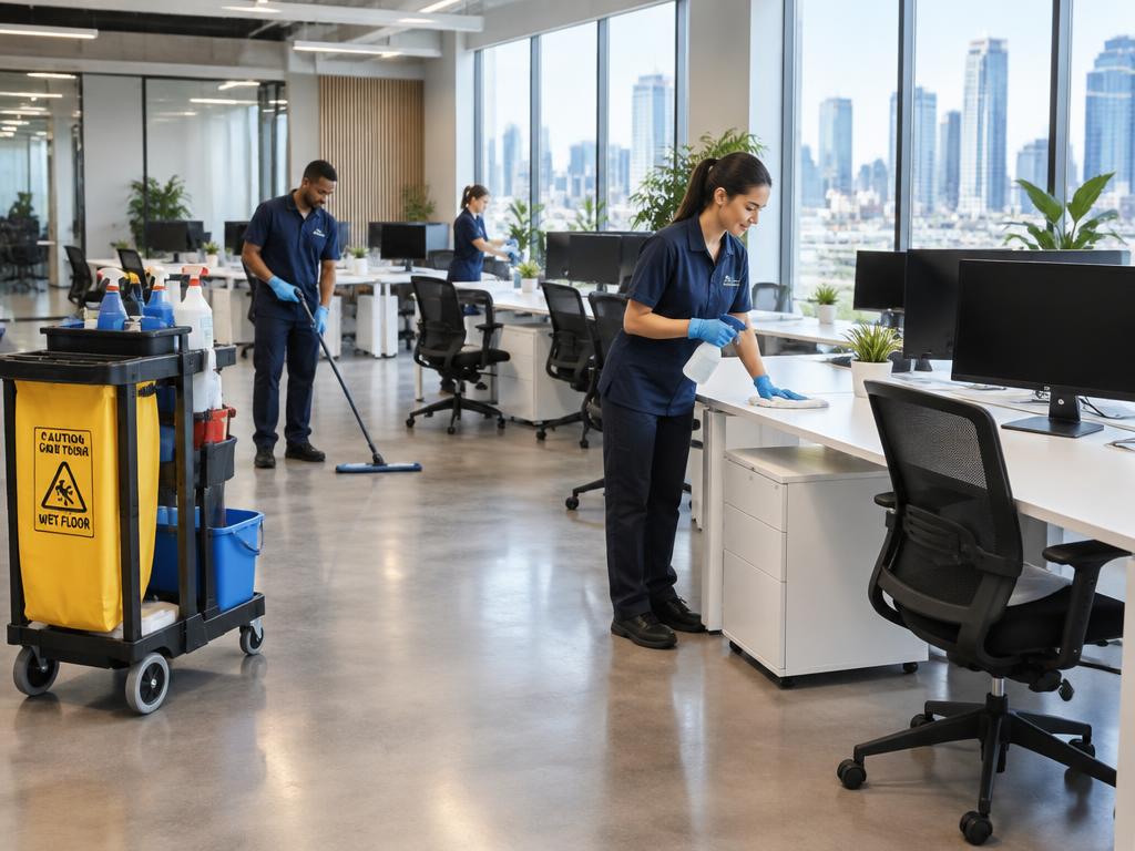 Commercial office cleaning in Fort Worth